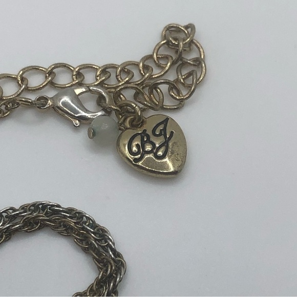 BETSEY Johnson Black & White Enamel French Bulldog Necklace 20” + 1.6” Pendant - Picture 4 of 5